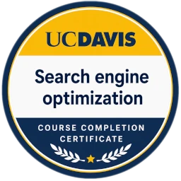UC Davis Search Engine Optimization certificate